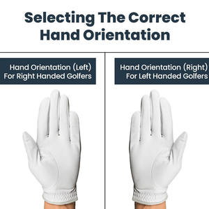 Services OEM Gants de golf de style dernier cri de haute qualité Gants de golf en peau de mouton de nouvelle conception Gants de golf légers - Product Image 2