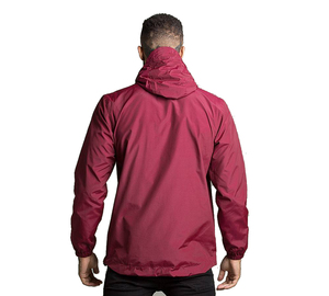 Chaquetas Cortavientos de Invierno Personalizadas con Logotipo, Impermeables, Transpirables, de Talla Grande, para Exteriores, con Capucha, de Media Cremallera, Estilo Bomber - Product Image 5