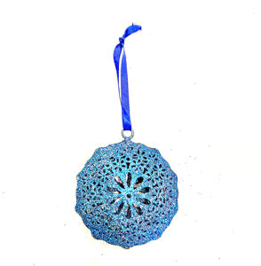 Boule suspendue scintillante colorée, ornement scintillant pour arbre de Noël et décoration de fête - Product Image 3