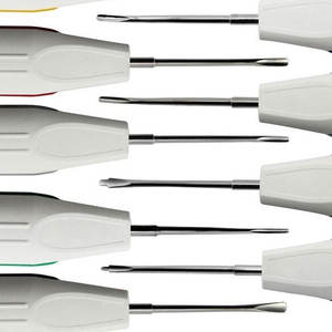 10 Uds. Elevadores de raíces dentales manuales blancos PDL Luxating Kit de Cirugía de aflojamiento de dientes cirugía Oral odontología quirúrgica - Product Image 2