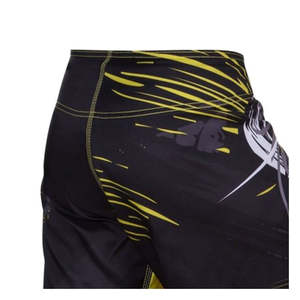 กางเกงชกมวย MMA แบบสั่งทำพิเศษ พิมพ์ลายแบบซับลิเมชั่น พร้อมตะเข็บเสริมความแข็งแรง สำหรับฝึกซ้อมต่อสู้ กางเกง MMA แบบ OEM - Product Image 5