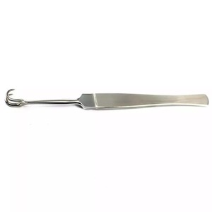 Retractor de gancho traqueal Premium, retractores de heridas, puntas afiladas, cirugía, instrumentos quirúrgicos médicos, juego de instrumentos de acero inoxidable - Product Image 2