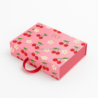 Boîte cadeau pour bouteille de vin pliable à plat avec logo personnalisé, petit sac de shopping en carton, emballage en papier coulissant simple, emballage pour vêtements, expédition