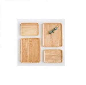 La más alta calidad profesional tallada a mano nuevo diseño mejor calidad bandeja de madera para servir comida con asas - Product Image 3