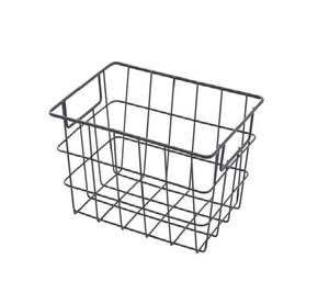 Revêtement en poudre noire le plus vendu panier en fil de fer fini nouvelle utilisation pour les paniers de rangement de table de cuisine - Product Image 1