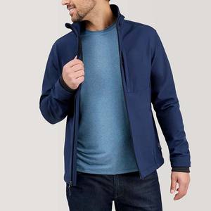Veste Softshell imperméable à la vente chaude, logo personnalisé, vêtements de travail pour hommes, veste de randonnée coupe-vent, veste de sport - Product Image 2