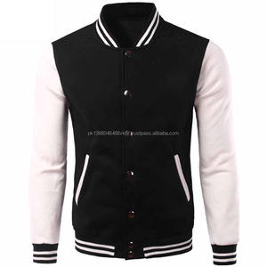 Chaquetas Varsity Personalizadas para Hombre, Estilo Letterman, Delgadas, Cálidas, Impermeables, con Mangas de Béisbol, Bordadas, Estilo Universitario - Product Image 1