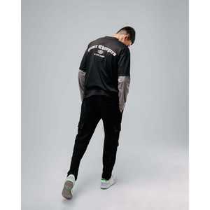 <b>Game</b> Changers Cotton Blend Polyester Knitted Fabric Dual Sleeves Screen Printed Contrast Trim Unisex - Product Image 4