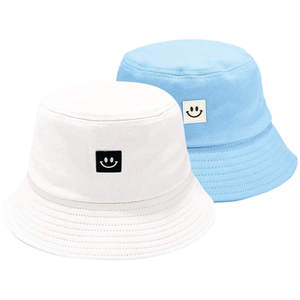 Sombrero de Pescador de Algodón Blanco de Alta Calidad con Diseño Personalizado de Dibujos Animados, Estilo Playero, Logotipo de Pescador, Unisex, Casual, para el Sol, para Uso Diario - Product Image 4