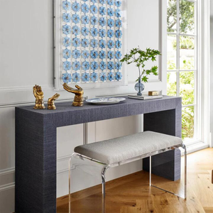 Tables console modernes Table d'entrée de couloir Table de canapé derrière le canapé Accent d'assemblage facile pour le salon - Product Image 6