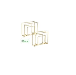 À bas prix fil d'acier inoxydable porte-serviettes hôtel maison dîner vaisselle centre de table accessoires porte-serviettes article fait main - Product Image 1