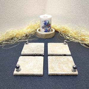 Sous-verres en bois peints à la main de haute qualité Tampons de boisson artisanaux pour cadeaux traditionnels, événements culturels et sous-verres en pierre - Product Image 6