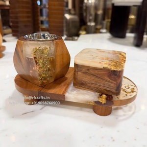 Juego de quemador de incienso de madera de resina de alta calidad, caja acrílica, el mejor enchufe de anís estrellado para soporte de caja de incensario de fragancia religiosa - Product Image 4