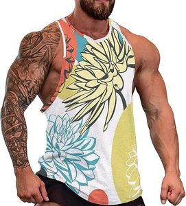PR State Flag – débardeur musculaire pour hommes, sans manches, pour entraînement, gym, fitness, séchage rapide, anti-UV, respirant, respectueux de l'environnement - Product Image 1