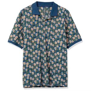 Polo de sport respirant pour homme, impression par sublimation, 100% polyester, logo professionnel, nouveau polo de style classique par sublimation - Product Image 1