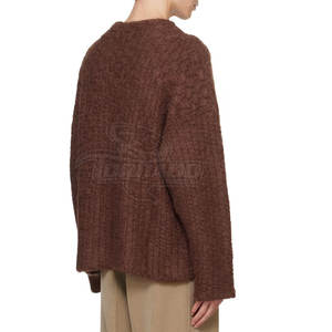Ropa de exterior para adultos, suéteres de mohair para hombres, suéteres de mohair de manga larga para hombres, suéteres de mohair de tela transpirable para hombres - Product Image 3