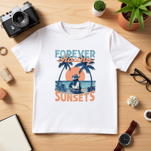 T-Shirt Unisex 100% Cotone Stile Casual 210GSM Personalizzata con Stampa Serigrafica su Tessuto Compresso 250GSM Stampa DTG - Product Image 3