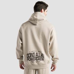 Sudadera con Capucha Beige Baseline 100% Algodón French Terry Tallas XXS-6XL Estampado Serigrafiado Impresión de Silicona Bordado Liso - Product Image 1