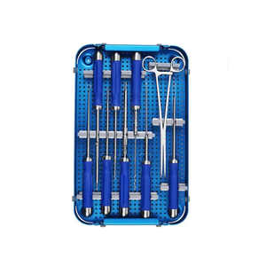 Kits de Instrumentos Ortopédicos de Acero Inoxidable para Columna Vertebral, Juegos Quirúrgicos Manuales, Suministros con Estándar de Seguridad de SurgiRight Instrument - Product Image 4