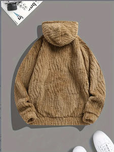 Venta caliente 100% Sudaderas con capucha de lana de algodón con mangas largas Colección de invierno Básicos en mezcla de algodón de la mejor calidad - Product Image 5