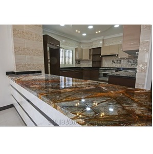 Mármol Marrón Forestal de Alta Calidad, Elegante Piedra Natural para Pisos, Revestimiento de Paredes, Patios, Jardines y Paisajismo, de Larga Duración - Product Image 1