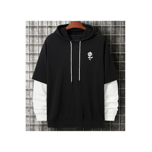 Venta al por mayor de sudaderas con capucha de los hombres de rizo francés de peso pesado vintage personalizado sudaderas con capucha de los hombres OEM con precio bajo para la venta - Product Image 1