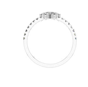 Anillo de Compromiso Religioso de Moissanita Platino 950 Premium con Diseño de Mariposa para Mujer, Joyería Fina de Aniversario, Estilo Brillante y Elegante - Product Image 2