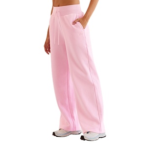 2026 Winter Women Warm Inner Fleece Pants Sweatpants Workout Trousers Solid <b>Thick</b> Female Pockets Running Jogger Casual Pants - Product Image 6