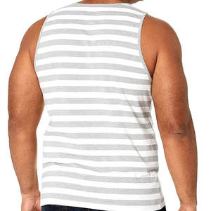 Camiseta sin mangas para hombre Mark's Top Pick 2025, con aberturas anchas en los brazos, 100% algodón, chaleco deportivo transpirable con bordado a mano, estilo casual - Product Image 2