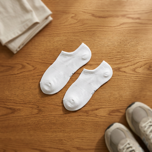 Custom Design <b>No</b>-<b>Show</b> Socks with Silicone Grip Lightweight Comfort Socks for Men Women Daily Casual and Sports Use - Product Image 1