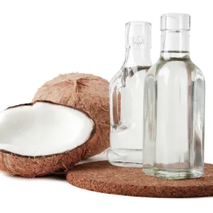 Aceite de coco con infusión de cúrcuma orgánica pura y vitamina E para masaje esencial, absorción rápida, cuidado del cabello corporal, blanqueamiento de la piel refinado - Product Image 4