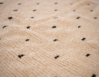 Beni Ourain authentique tapis marocain tapis en laine fait à la main avec des fibres naturelles personnalisé nouveau décor à la maison