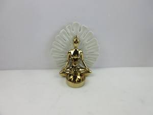 Moderna Figura de Yogui de Cerámica con Portavelas, Decoración de Mesa para Bodas, Fiestas y Festivales - Product Image 2