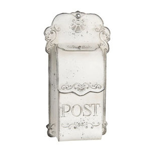 Buzón de Pared de Metal Galvanizado Creativo, Estilo Vintage, Buzón de Hierro con Diseño en Relieve para Decoración de Jardín y Hogar al Aire Libre - Product Image 2