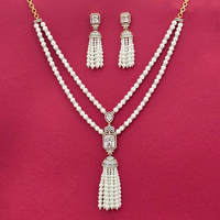 Ensemble de pendentifs en ambre américain fait main, bijoux vintage de mode d'Inde avec placage bicolore pour mariage et fiançailles