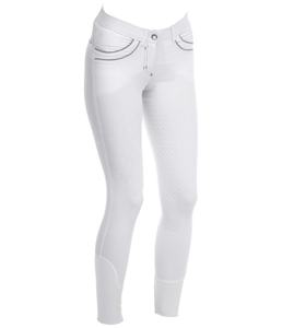 Pantalones de equitación para mujer de primera calidad, agarre de asiento completo, ropa ecuestre elástica de 4 vías, fabricación personalizada, venta al por mayor, pantalones a granel - Product Image 5