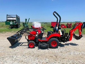 รถแทรกเตอร์มินิฟาร์ม TYM T224H พร้อมที่ตักและที่ขุดดิน 22 แรงม้า ขับเคลื่อน 4 ล้อ เหมาะสำหรับงานขุด/ขุดร่อง/จัดสวน และงานฟาร์มขนาดเล็ก - Product Image 5