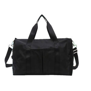 Bolsa de gimnasio de poliéster de tamaño 45x25x30 unisex de 9 a 12 kg Nuevo producto de Vietnam Tela duradera de color negro - Product Image 1