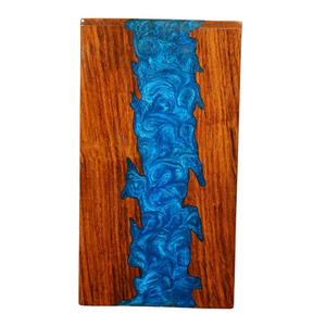 Handmade River Resin Wood Urn Funeral <b>Keepsake</b> <b>Box</b> Memorial <b>Keepsake</b> Cremation urns For Human Ashes - Product Image 5