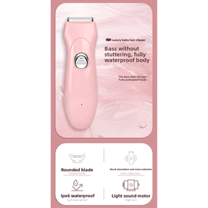 Recortadora de vello corporal y púbico inalámbrica portátil con cuchilla de cerámica - Product Image 6