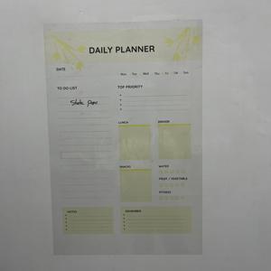 Planificador diario con adhesión estática, pizarra blanca de borrado en seco, reutilizable, sin adhesivo, organizador de pared, poliestireno, modelo 7 - Product Image 3
