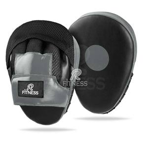 Pads de frappe pour arts martiaux avec design incurvé, idéaux pour le MMA, la boxe, le karaté, le taekwondo, rembourrage en mousse épaisse pour l'absorption des chocs - Product Image 4