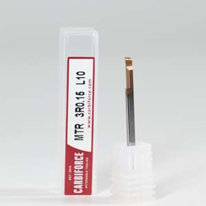 CARBIFORCE MTR3R0.15L10 SC Carburo sólido Micro Boring Bar 55HRC Material de carburo - Product Image 1