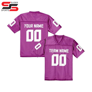 Impresión por sublimación, uniforme de equipo de fútbol americano personalizado, ropa de calle, camiseta de malla bordada, ropa deportiva para hombres, Jersey - Product Image 3