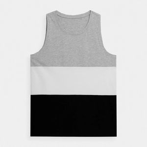 OEM de alta calidad de los hombres corriendo gimnasio Stringer entrenamiento camiseta sin mangas último estilo personalizado Logotipo de moda superior - Product Image 6