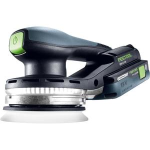 Ponceuse orbitale sans fil Festool 18V (ETSC 2 125 4,0 I-Plus) avec 2 batteries 4Ah et chargeur - Product Image 1