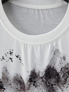 Camiseta de manga corta con cuello redondo de algodón 100% para hombre, talla grande de alta calidad, 260 gramos, peso de tela disponible en diferentes colores - Product Image 4