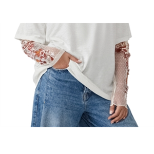 Abito casual bianco Free People Gardener Laye Over - Product Image 3