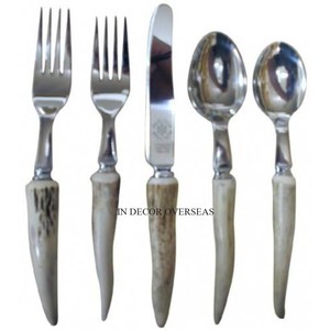 Vajilla de Metal de alta resistencia chapada en oro de alta calidad de diseñador Floral, juego de cubiertos, suministros para bodas y fiestas - Product Image 5