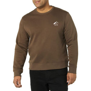 Mezcla de algodón básico sudaderas a granel al por mayor llano pulóver sudadera para imprimir peso ligero - Product Image 6